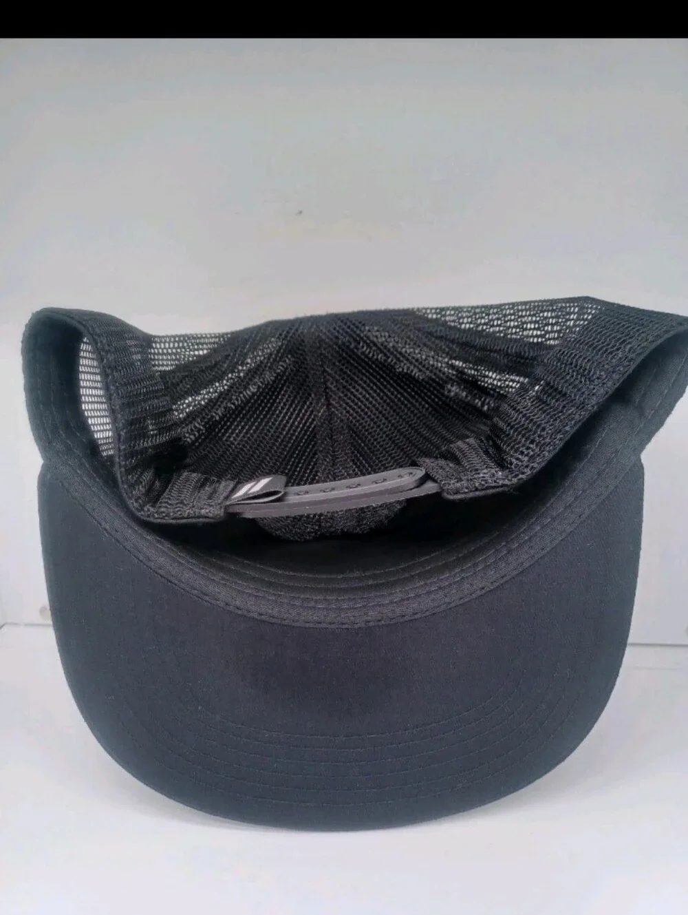 Hagerty Black Shift Happens Automotive Hat Cap Mens Snapback Mesh Panel Trucker